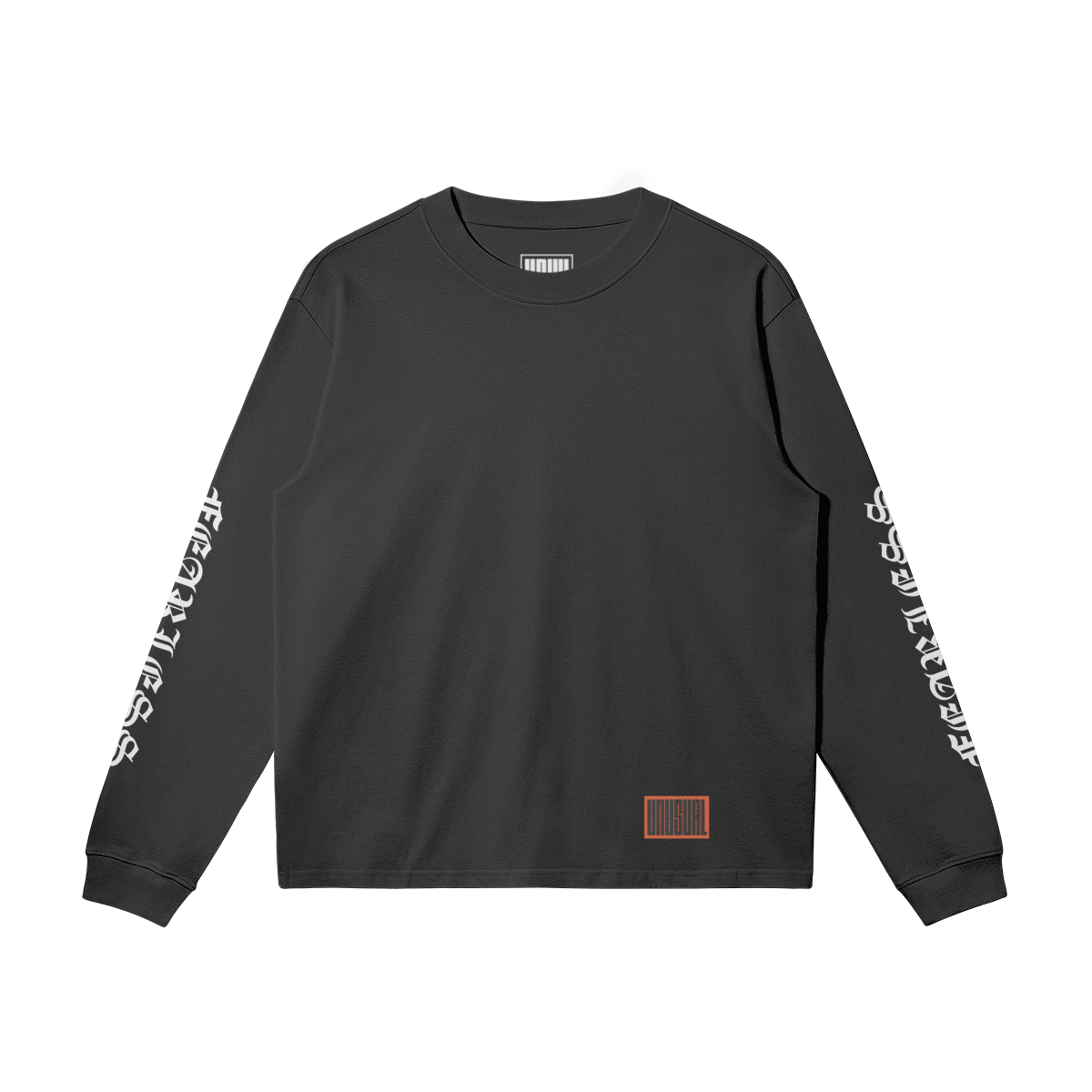 Fearless Three Doberman Loose Long Sleeve (Black)