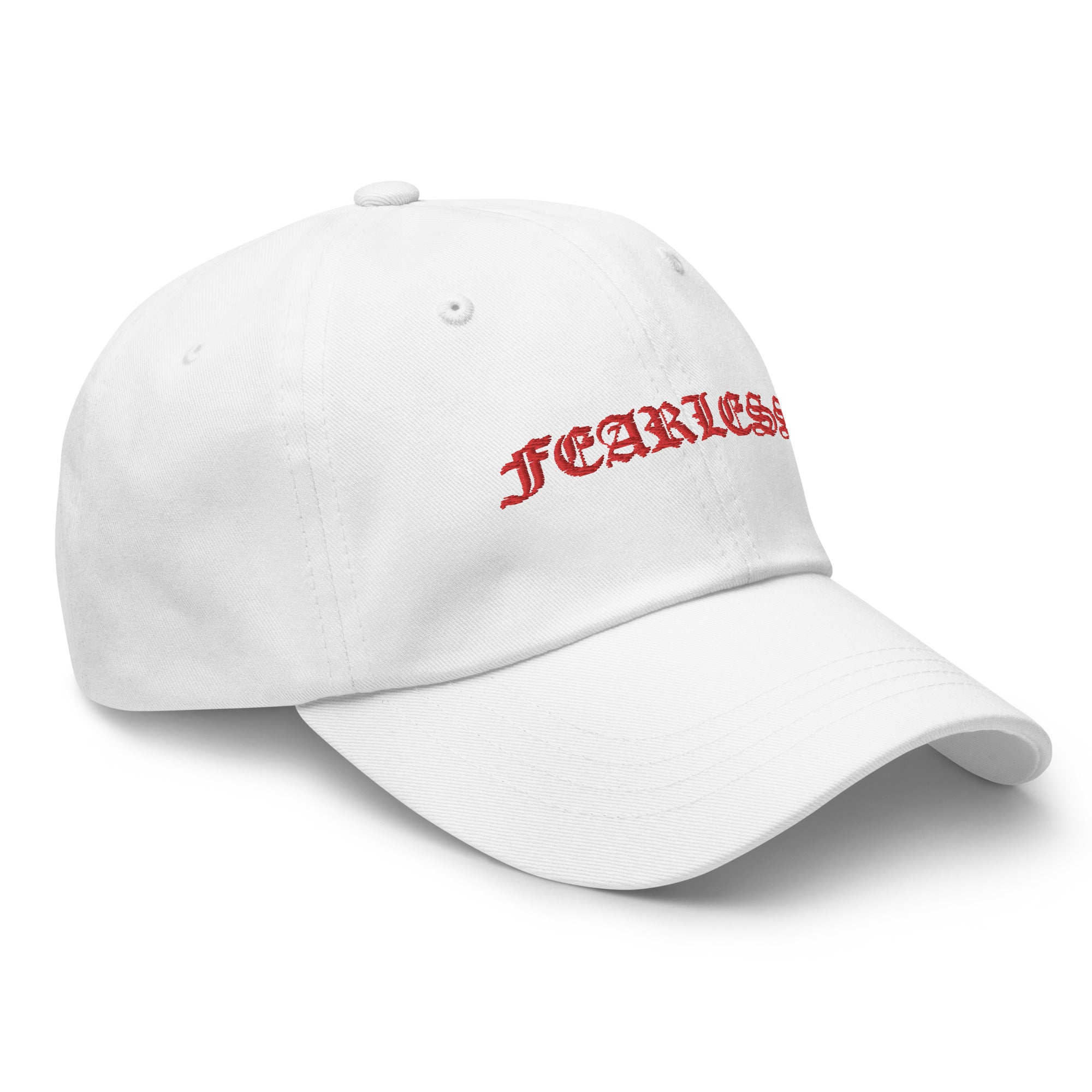 Fearless Dad Hat (White-Red)